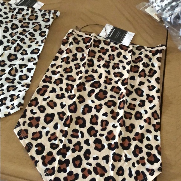 Leopard print pull up mask - Picture 4 of 8
